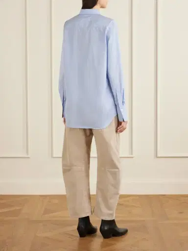 Nili Lotan Ziggy Cotton Shirt | Thumbnail 4 Nili Lotan Ziggy Cotton Shirt | Thumbnail 4