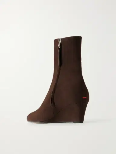 aeyde Mia Cap 55 Wedge Suede Ankle Boots | Thumbnail 3 aeyde Mia Cap 55 Wedge Suede Ankle Boots | Thumbnail 3