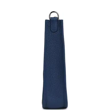HERMÈS Hermes Evelyne TPM Bleu Tie Clemence Palladium Hardware | Thumbnail 3 HERMÈS Hermes Evelyne TPM Bleu Tie Clemence Palladium Hardware | Thumbnail 3
