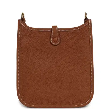 HERMÈS Hermes Evelyne TPM Gold Clemence Gold Hardware | Thumbnail 4 HERMÈS Hermes Evelyne TPM Gold Clemence Gold Hardware | Thumbnail 4