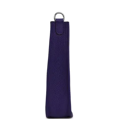 HERMÈS Hermes Evelyne TPM Purple Clemence Palladium Hardware | Thumbnail 3 HERMÈS Hermes Evelyne TPM Purple Clemence Palladium Hardware | Thumbnail 3