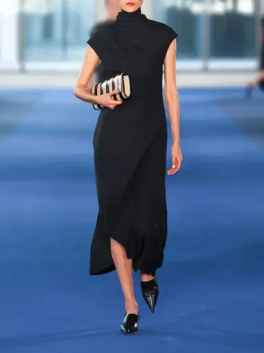 Proenza Schouler Elodine Draped Jersey Maxi Dress | Thumbnail 6 Proenza Schouler Elodine Draped Jersey Maxi Dress | Thumbnail 6