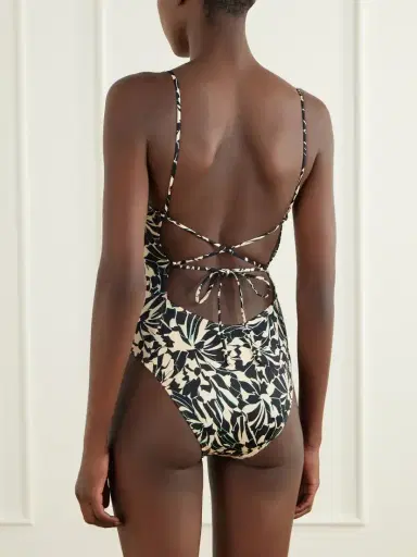 Ulla Johnson Alba Floral-printed Swimsuit | Thumbnail 3 Ulla Johnson Alba Floral-printed Swimsuit | Thumbnail 3