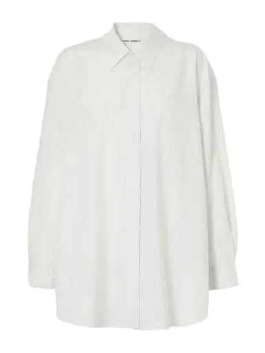 Our Legacy Heirloom Striped Modal-blend Shirt | Thumbnail 1 Our Legacy Heirloom Striped Modal-blend Shirt | Thumbnail 1