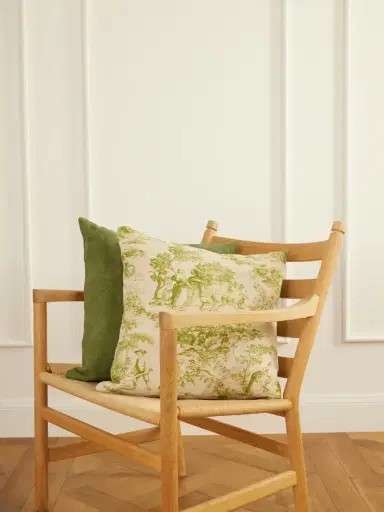 The House of Lyria Glafira Floral-print Linen Cushion | Thumbnail 2 The House of Lyria Glafira Floral-print Linen Cushion | Thumbnail 2
