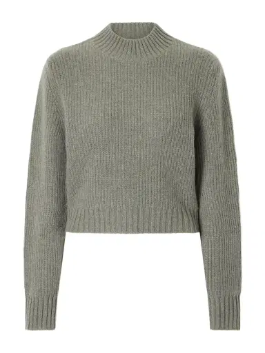 Le Kasha Chiba Ribbed Cropped Cashmere Turtleneck Sweater | Thumbnail 1 Le Kasha Chiba Ribbed Cropped Cashmere Turtleneck Sweater | Thumbnail 1