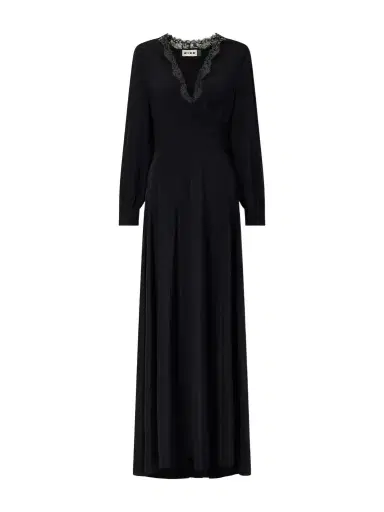Rixo Emory Lace-trimmed Silk-crepe De Chine Maxi Dress | Thumbnail 1 Rixo Emory Lace-trimmed Silk-crepe De Chine Maxi Dress | Thumbnail 1