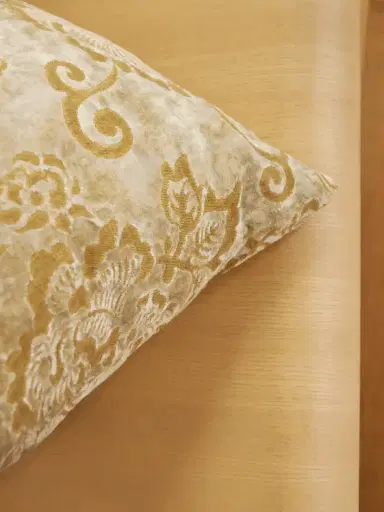 The House of Lyria Sponge Floral-jacquard Damask Cushion | Thumbnail 3 The House of Lyria Sponge Floral-jacquard Damask Cushion | Thumbnail 3