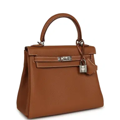 HERMÈS Hermes Kelly Retourne 25 Gold Togo Palladium Hardware | Thumbnail 2 HERMÈS Hermes Kelly Retourne 25 Gold Togo Palladium Hardware | Thumbnail 2
