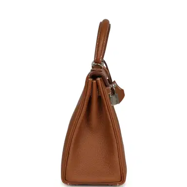 HERMÈS Hermes Kelly Retourne 25 Gold Togo Palladium Hardware | Thumbnail 3 HERMÈS Hermes Kelly Retourne 25 Gold Togo Palladium Hardware | Thumbnail 3