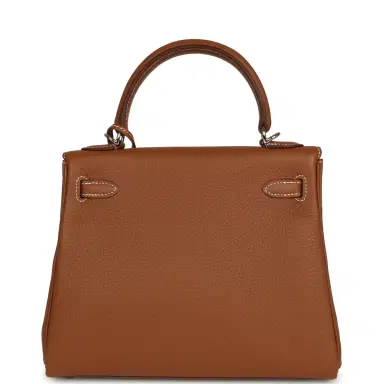 HERMÈS Hermes Kelly Retourne 25 Gold Togo Palladium Hardware | Thumbnail 4 HERMÈS Hermes Kelly Retourne 25 Gold Togo Palladium Hardware | Thumbnail 4