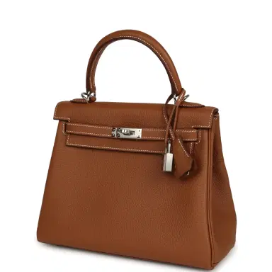 HERMÈS Hermes Kelly Retourne 25 Gold Togo Palladium Hardware | Thumbnail 5 HERMÈS Hermes Kelly Retourne 25 Gold Togo Palladium Hardware | Thumbnail 5