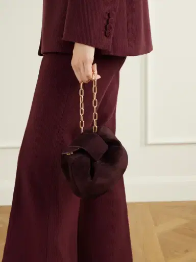 Gabriela Hearst Soft Demi Suede Clutch | Thumbnail 2 Gabriela Hearst Soft Demi Suede Clutch | Thumbnail 2
