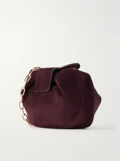 Gabriela Hearst Soft Demi Suede Clutch | Thumbnail 4 Gabriela Hearst Soft Demi Suede Clutch | Thumbnail 4