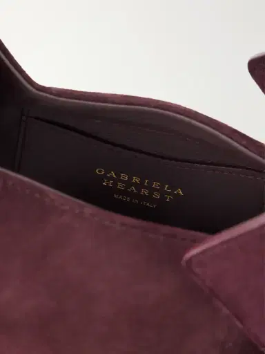 Gabriela Hearst Soft Demi Suede Clutch | Thumbnail 6 Gabriela Hearst Soft Demi Suede Clutch | Thumbnail 6