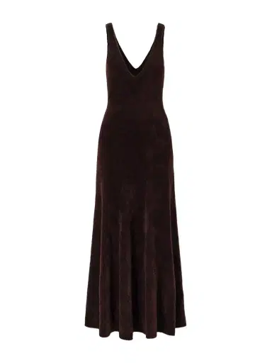 Gabriela Hearst Lady Hall Plush Cashmere And Silk-blend Maxi Dress | Thumbnail 1 Gabriela Hearst Lady Hall Plush Cashmere And Silk-blend Maxi Dress | Thumbnail 1