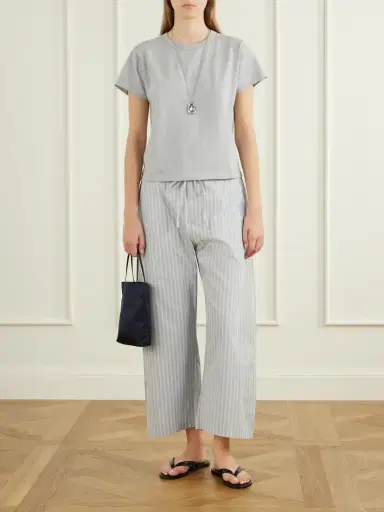 LESET Margo Cotton-jersey T-shirt | Thumbnail 2 LESET Margo Cotton-jersey T-shirt | Thumbnail 2