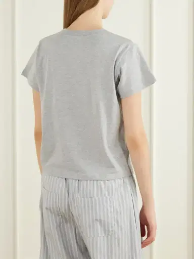 LESET Margo Cotton-jersey T-shirt | Thumbnail 4 LESET Margo Cotton-jersey T-shirt | Thumbnail 4