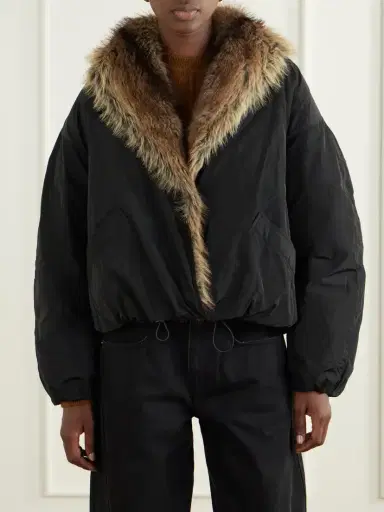 Isabel Marant Reversible Plush Shell Jacket | Thumbnail 3 Isabel Marant Reversible Plush Shell Jacket | Thumbnail 3
