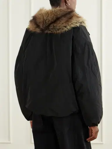 Isabel Marant Reversible Plush Shell Jacket | Thumbnail 4 Isabel Marant Reversible Plush Shell Jacket | Thumbnail 4