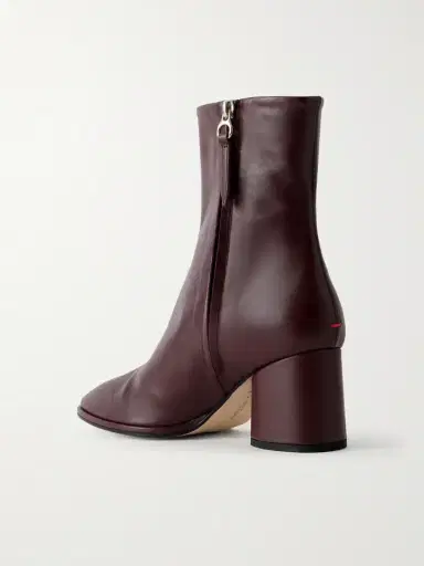 aeyde Ayla 65 Leather Ankle Boots | Thumbnail 3 aeyde Ayla 65 Leather Ankle Boots | Thumbnail 3