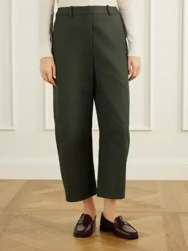 TWP Slouchy Bf Cotton-twill Straight-leg Pants | Thumbnail 3 TWP Slouchy Bf Cotton-twill Straight-leg Pants | Thumbnail 3