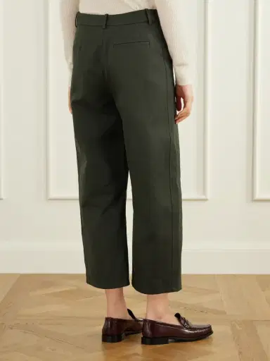 TWP Slouchy Bf Cotton-twill Straight-leg Pants | Thumbnail 4 TWP Slouchy Bf Cotton-twill Straight-leg Pants | Thumbnail 4