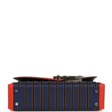 HERMÈS Hermes Mini Verrou 17 Capucine, Bleu Electric, Bleu Saphir Swift Palladium Hardware | Thumbnail 6 HERMÈS Hermes Mini Verrou 17 Capucine, Bleu Electric, Bleu Saphir Swift Palladium Hardware | Thumbnail 6