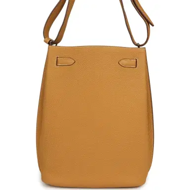 HERMÈS Pre-owned Hermes So Kelly 22 Natural Sable Togo Palladium Hardware | Thumbnail 4 HERMÈS Pre-owned Hermes So Kelly 22 Natural Sable Togo Palladium Hardware | Thumbnail 4