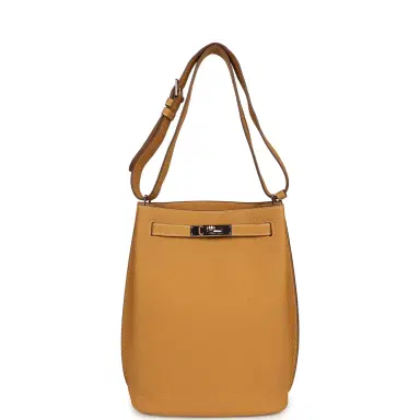HERMÈS Pre-owned Hermes So Kelly 22 Natural Sable Togo Palladium Hardware | Thumbnail 6 HERMÈS Pre-owned Hermes So Kelly 22 Natural Sable Togo Palladium Hardware | Thumbnail 6