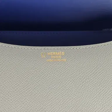HERMÈS Pre-owned Hermes Special Order (HSS) Constance 24 Gris Mouette Verso Epsom Rose Gold Hardware | Thumbnail 8 HERMÈS Pre-owned Hermes Special Order (HSS) Constance 24 Gris Mouette Verso Epsom Rose Gold Hardware | Thumbnail 8