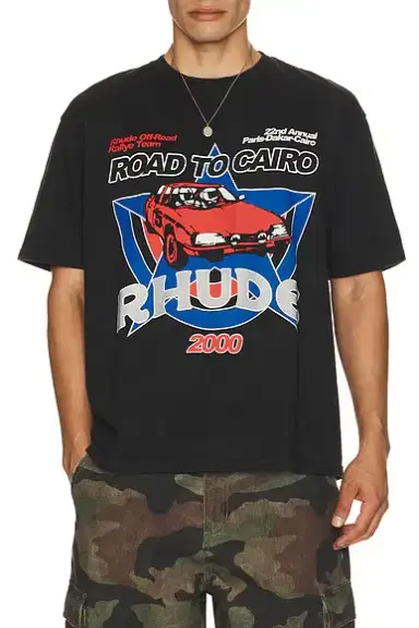 Rhude Road To Cairo Tee | Thumbnail 1 Rhude Road To Cairo Tee | Thumbnail 1