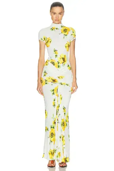 ALAÏA Draped Dress | Thumbnail 1 ALAÏA Draped Dress | Thumbnail 1