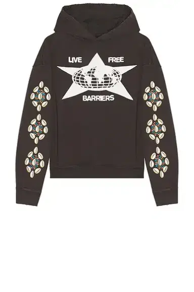 Barriers Worldwide Cowrie Shell Hidden Pocket Hoodie | Thumbnail 5 Barriers Worldwide Cowrie Shell Hidden Pocket Hoodie | Thumbnail 5