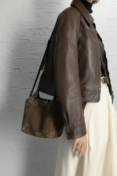 Brunello Cucinelli Sartorial Small Bucket Bag | Thumbnail 3 Brunello Cucinelli Sartorial Small Bucket Bag | Thumbnail 3
