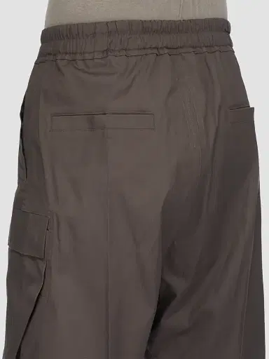 Rick Owens Men's Cargobela Drawstring Shorts - Dark Dust | Thumbnail 5 Rick Owens Men's Cargobela Drawstring Shorts - Dark Dust | Thumbnail 5