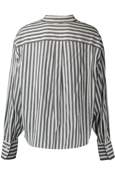 Brunello Cucinelli Wide Stripe Relaxed Shirt | Thumbnail 4 Brunello Cucinelli Wide Stripe Relaxed Shirt | Thumbnail 4