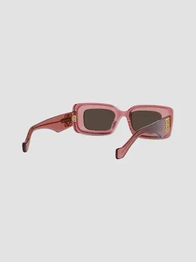 LOEWE Women's Anagram 46MM Geometric Sunglasses - Pink Brown | Thumbnail 6 LOEWE Women's Anagram 46MM Geometric Sunglasses - Pink Brown | Thumbnail 6