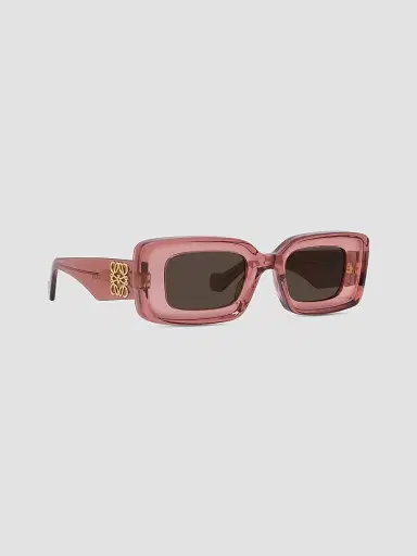 LOEWE Women's Anagram 46MM Geometric Sunglasses - Pink Brown | Thumbnail 8 LOEWE Women's Anagram 46MM Geometric Sunglasses - Pink Brown | Thumbnail 8