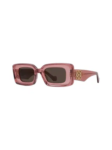 LOEWE Women's Anagram 46MM Geometric Sunglasses - Pink Brown | Thumbnail 1 LOEWE Women's Anagram 46MM Geometric Sunglasses - Pink Brown | Thumbnail 1