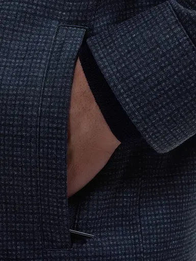 Bugatchi Men's Button-Front Knit Shirt Jacket | Thumbnail 7 Bugatchi Men's Button-Front Knit Shirt Jacket | Thumbnail 7