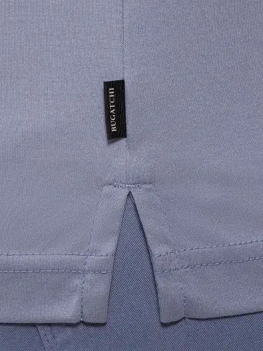 Bugatchi Men's Contrast Collar Cotton Polo Shirt | Thumbnail 6 Bugatchi Men's Contrast Collar Cotton Polo Shirt | Thumbnail 6