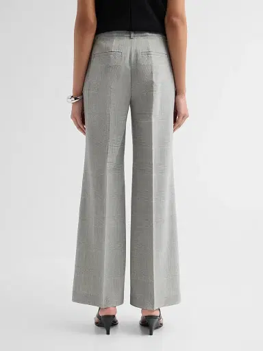 Theory Women's Fluid Flare High-Rise Pants | Thumbnail 3 Theory Women's Fluid Flare High-Rise Pants | Thumbnail 3