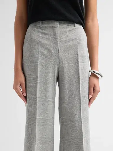 Theory Women's Fluid Flare High-Rise Pants | Thumbnail 5 Theory Women's Fluid Flare High-Rise Pants | Thumbnail 5
