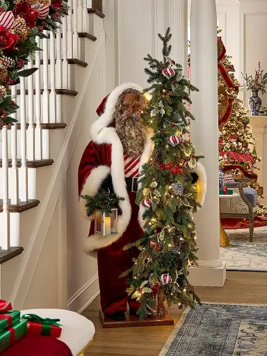 Ditz Designs By The Hen House Peppermint Cheer Father Christmas Figure | Thumbnail 1 Ditz Designs By The Hen House Peppermint Cheer Father Christmas Figure | Thumbnail 1