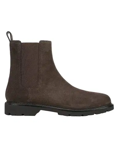 Vince Women's Sevyn 30MM Suede Chelsea Boots - Elmwood | Thumbnail 1 Vince Women's Sevyn 30MM Suede Chelsea Boots - Elmwood | Thumbnail 1
