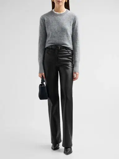 Altuzarra Women's Link Cashmere Sweater - Jet Melange | Thumbnail 2 Altuzarra Women's Link Cashmere Sweater - Jet Melange | Thumbnail 2