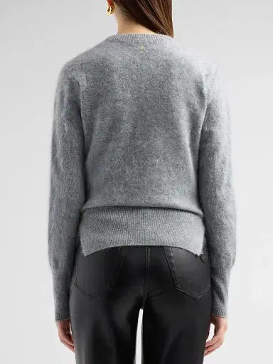 Altuzarra Women's Link Cashmere Sweater - Jet Melange | Thumbnail 3 Altuzarra Women's Link Cashmere Sweater - Jet Melange | Thumbnail 3