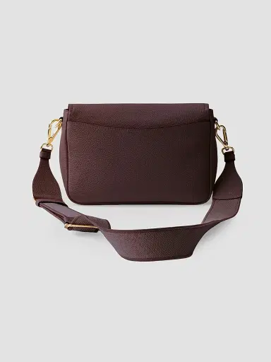 Prada Women's Leather Shoulder Bag - Dark Red | Thumbnail 3 Prada Women's Leather Shoulder Bag - Dark Red | Thumbnail 3