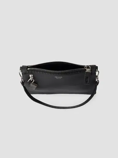 Prada Women's Nappa Leather Pouch | Thumbnail 4 Prada Women's Nappa Leather Pouch | Thumbnail 4